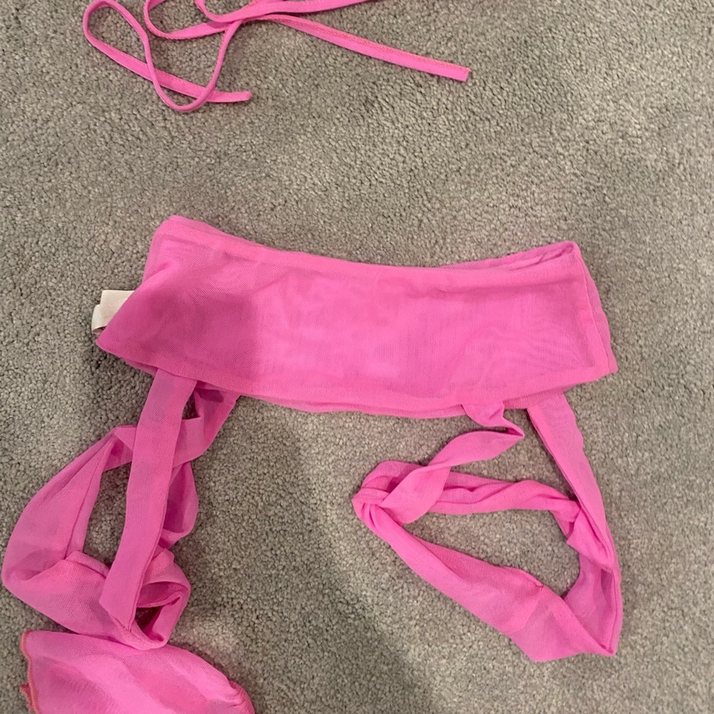 Laina Rauma Sorbet Pink Garter